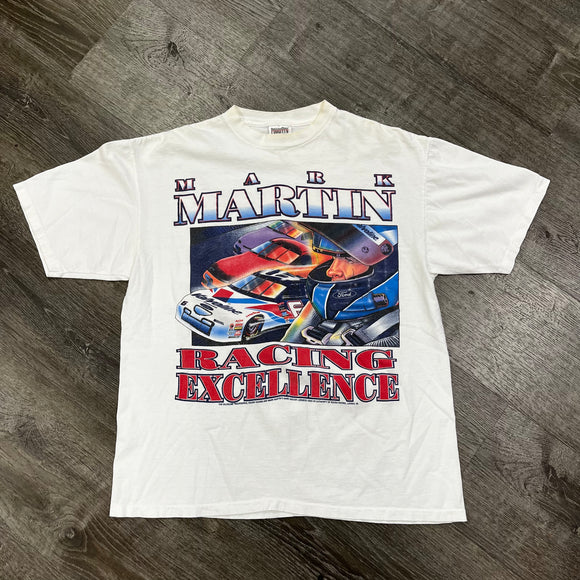 Vintage Mark Martin NASCAR Tee Size XL