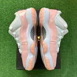 Jordan Legend Pink Low 11s Size 8.5W/7Y