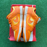 Nike Magma Orange Low Dunk Size 11W/9.5M