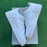 Nike All White Air Force 1s Size 11