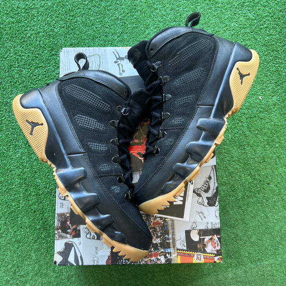 Jordan Black Gum Boot 9s Size 11