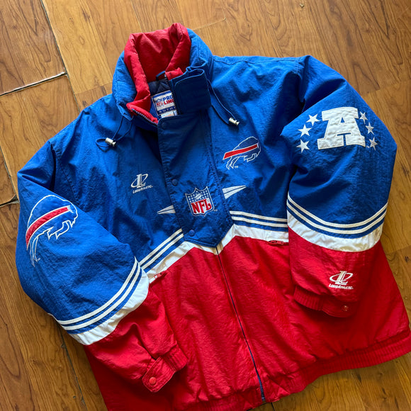 Vintage Buffalo Bills Winter Jacket Size XXL