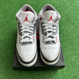 Jordan Fire Red 3s Size 6Y