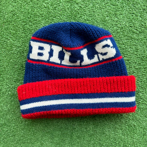 Vintage Buffalo Bills Winter Beanie Hat