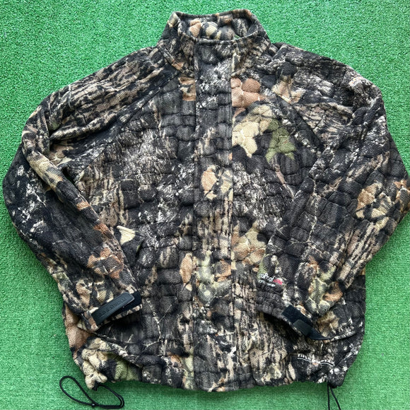 Vintage Camo Fleece Jacket Size M/L