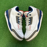 Jordan True Blue 3s Size 11