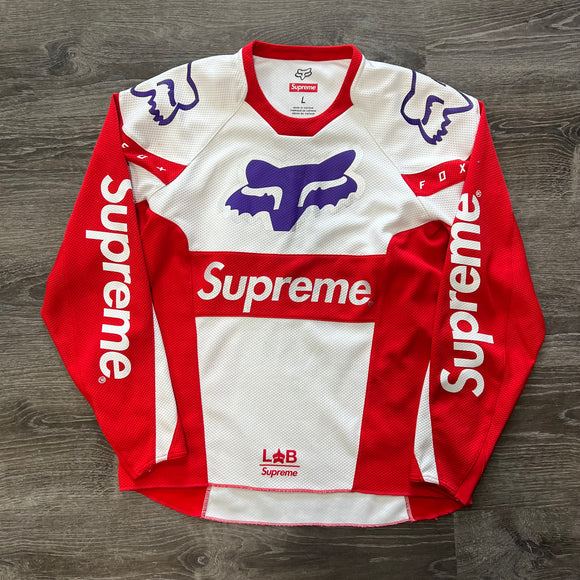 Supreme Fox Racing Moto Jersey Size L