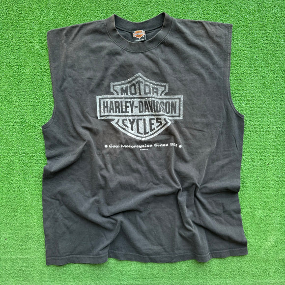 Vintage Harley Davidson Sleeveless Tee Size XL