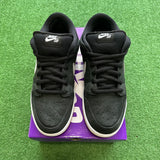 Nike Black Gum SB Low Dunk Size 11.5