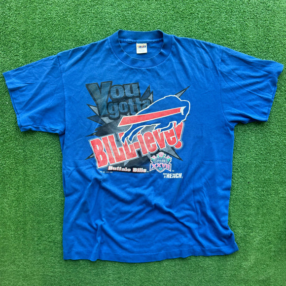 Vintage Buffalo Bills Billieve Tee Size L