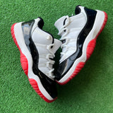 Jordan Concord Bred Low 11s Size 7