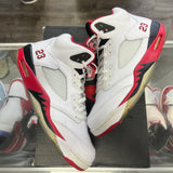 Jordan Fire Red 5s. Size 11.5. $60.