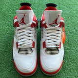 Jordan Fire Red 4s Size 8