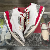 Jordan Cardinal 3s Size 9.5