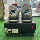 Jordan True Blue 3s Size 10