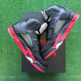 Jordan Satin Bred 5s Size 9.5