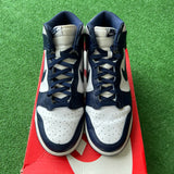 Nike Championship Navy High Dunks Size 10.5