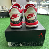 Jordan Fire Red 3s Size 6Y