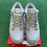 Nike Wolf Grey Low Dunk Size 12