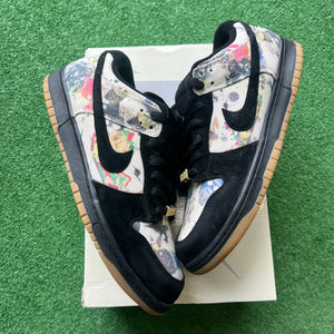 Nike Supreme Rammellzee SB Low Dunk Size 11