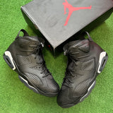 Jordan Black Cat 6s Size 10.5