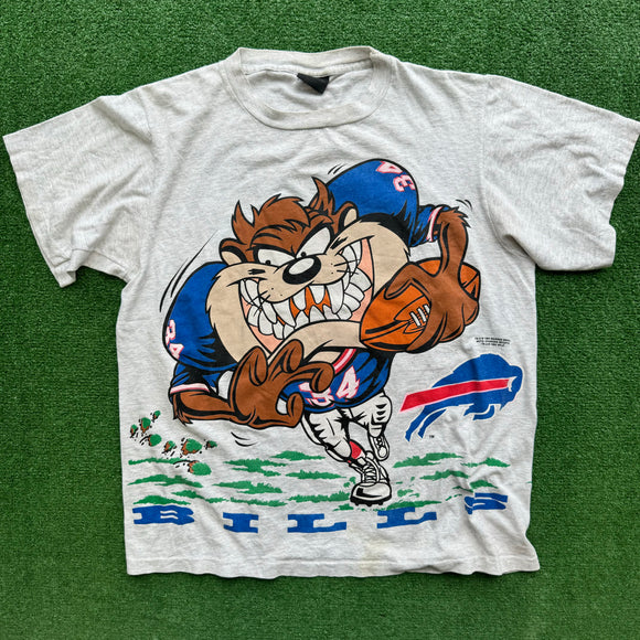 Vintage Buffalo Bills Looney Tunes Tee Size L