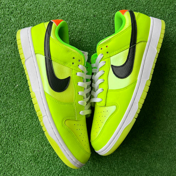 Nike Volt Low Dunks Size 10