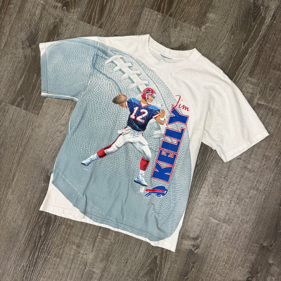 Vintage Buffalo Bills Jim Kelly Tee Size L