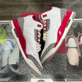 Jordan Cardinal 3s Size 9.5