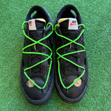 Nike Black Electro Green Low Blazer Size 11