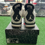 Jordan Military Black 4s Size 8.5