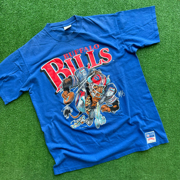 Vintage Buffalo Bills Jack Davis Tee Size XL