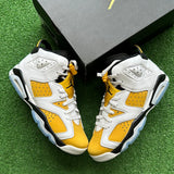 Jordan Yellow Ochre 6s Size 7Y