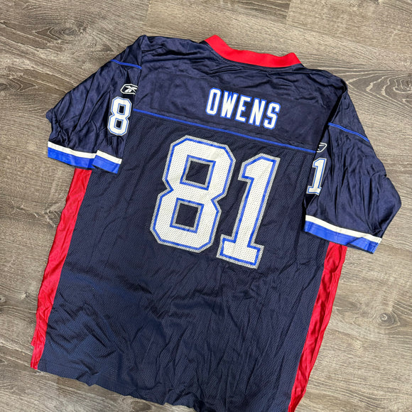 Vintage Buffalo Bills Terrell Owens Jersey Size XXL