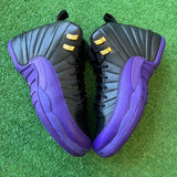 Jordan Court Purple 12s Size 7Y