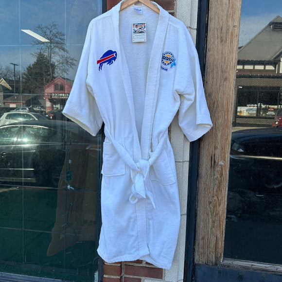 Vintage Buffalo Bills Bath robe Size L/XL