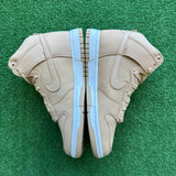 Nike Vachetta Tan High Dunk Size 8W/6.5M