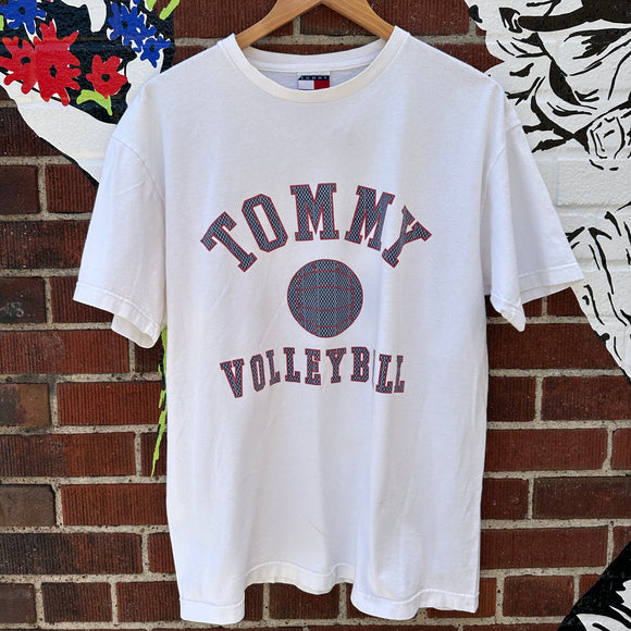 Vintage Tommy Hilfiger Vollyball Tee Size M
