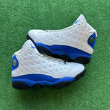 Jordan White Hyper Royal 13s Size 8