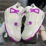 Jordan Hyper Violet 4s Size 7Y