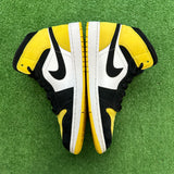 Jordan Yellow Toe Mid 1s Size 12