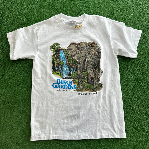 Vintage Busch Gardens Tee Size L