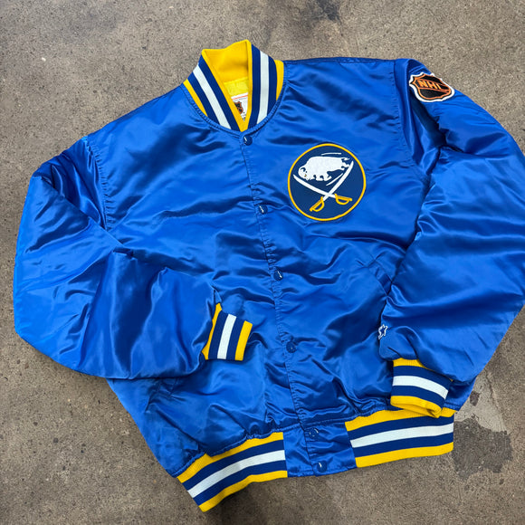 Vintage Buffalo Sabres Starter Satin Jacket Size XL