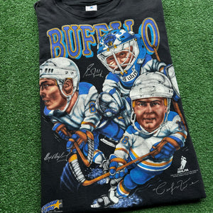 Vintage Buffalo Sabres Character Tee Size XL