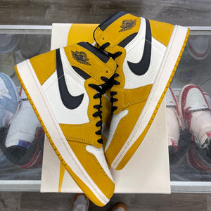 Jordan Yellow Orche 1s Size 9.5