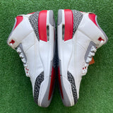 Jordan Fire Red 3s Size 10