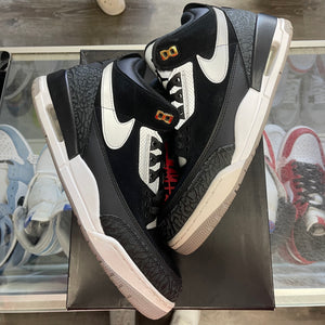 Jordan Tinker Black Cement 3s Size 10