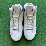 Jordan White Hyper Royal 13s Size 8