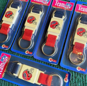 Vintage Buffalo Bills Key Ring