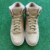 Nike Vachetta Tan High Dunk Size 8W/6.5M